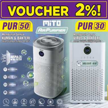 Mito Air Purifier PUR30 - Penyaring Udara HEPA13