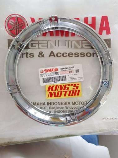 Ring Lampu Scorpio Asli Yamaha / Ring Lampu Rx King Bulet Asli Yamaha - Silver