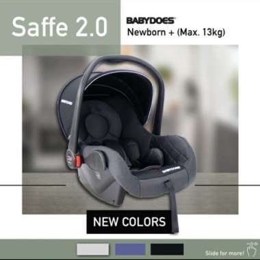 Baby Carrier Babydoes Saffe 2.0 Carseat Sesuai gambar