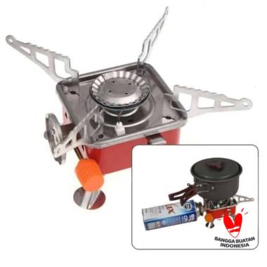 Kompor Mini Portable Camping Outdoor Kompor Gas Kecil / kompor camping