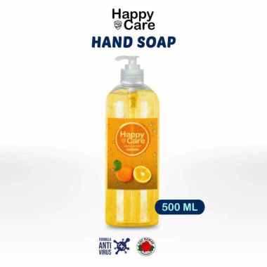 Hand Wash - Hand Soap Pump 500ml - Sabun Cuci Tangan Jeruk (Kuning)