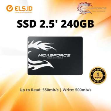 SSD 2,5' 240GB Midasforce SATA III