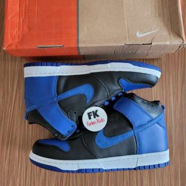 Nike Dunk High Sport Royal Blue 2004 || michigan kentucky black white