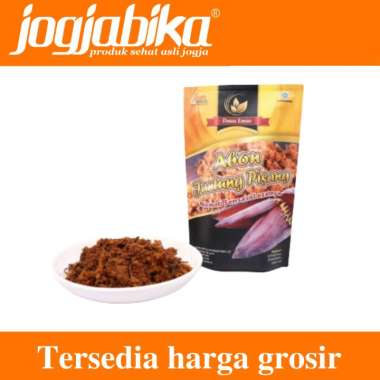 Abon Jantung Pisang Kacang Koro Lauk Makanan Siap Saji Dimasak Minyak Goreng Kelapa Sehat Banana Blo