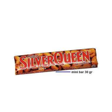 Coklat Silverqueen Silverquen Silver Queen 65 Gr - Cashew Mede