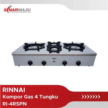 Kompor Gas 4 Tungku Rinnai RI-4RSPN RI4RSPN