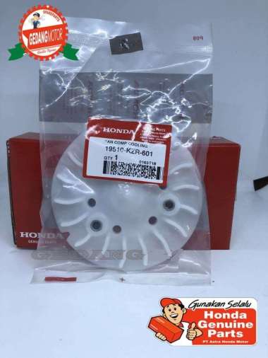 KIPAS PENDINGIN RADIATOR FAN COMP COOLING VARIO 125 ORI 19510-KZR-601 Putih