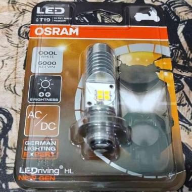 Bohlam lampu motor LED Yamaha Mio J FI 12'-14' LED T19 osram 100 % ORIGINAL Multicolor