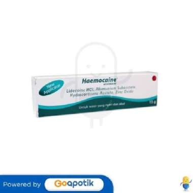 Haemocaine 15 Gram Salep
