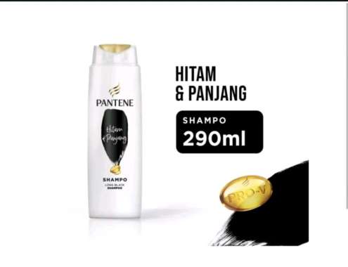 Promo Harga Pantene Shampoo Long Black 290 ml - Blibli
