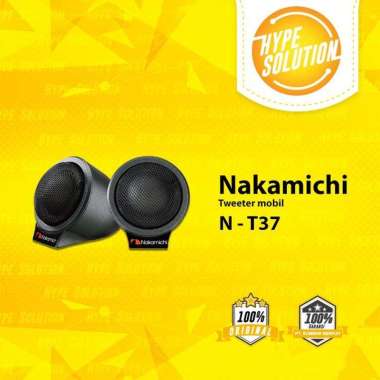 Tweeter Nakamichi NT37 / tweeter mobil / tweeter besar Black