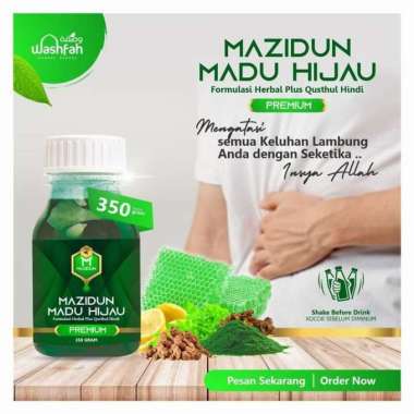 Madu Hijau Mazidun / Madu maag / Gerd / Asam lambung