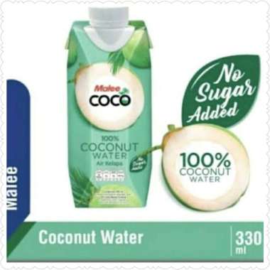 Malee Coconut Water 330ml Air Kelapa Asli Thailand