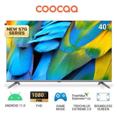 COOCAA 40S7G LED TV 40 INCH ANDROID 11 - DIGITAL TV -