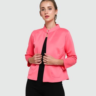 Jfashion Shella Tangan Panjang Blazer Wanita S-M Salem