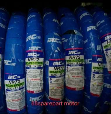 BAN LUAR IRC 80/90-17 NR72 tubetype