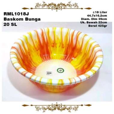 Baskom Bak Air Besar Baskom Air Motif Jumbo 20
