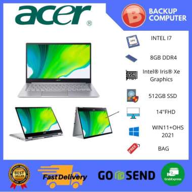 ACER SPIN 3 ACTIVE SP313 2IN1 TOUCH EVO I5 1135G7 8GB 512SSD IRISXE