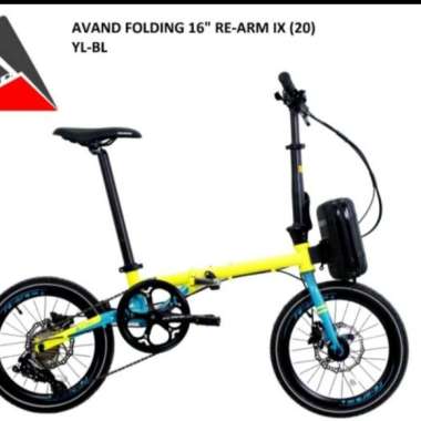 Sepeda Lipat 16 inch Avand RE - ARM IX Chromoly 9 speed
