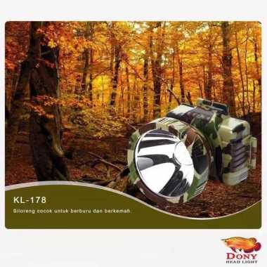 Senter Kepala Dony KL-178 / MS-303 Warna Manis Putih