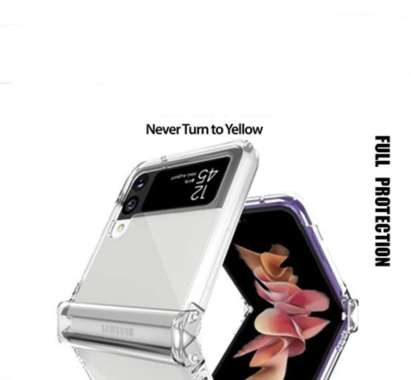Case Samsung Z FLIP 3 FLIP3 ARAREE NUKIN 360 Anti Yellow Casing