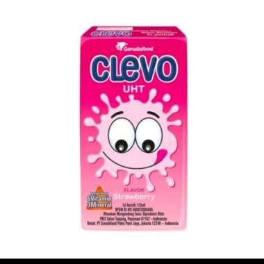 Susu UHT Clevo 125 ml All Variant Strawberry