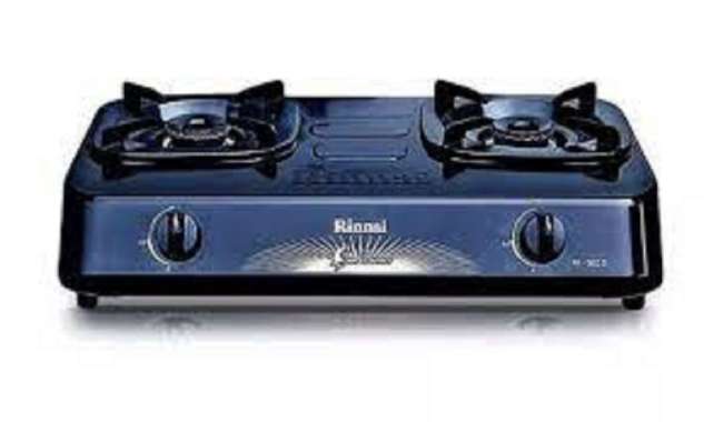 Kompor Gas Rinnai 2 Tungku KG RI-302 S