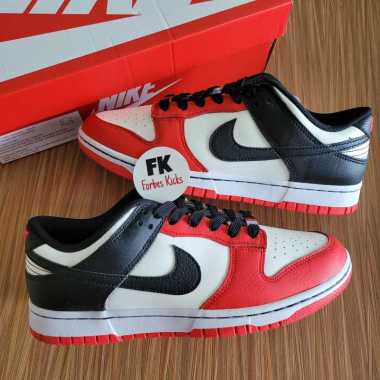 Nike Dunk Low EMB NBA 75th Anniversary Chicago || unlv university red