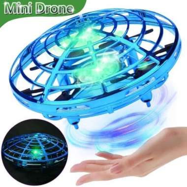 Mini Drone Quad Induction Levitation Hand Operated Helicopter UFO Toy 