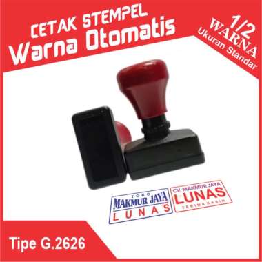 Cetak Stempel Otomatis Flash Warna | Cetak Stempel Lunas