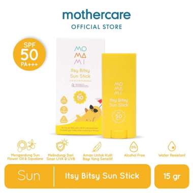 Momami Itsy Bitsy Sun Stick - Stik Tabir Surya (15GR)