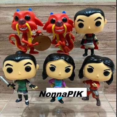 FUNKO POP Mulan Disney+ Movies Hits 2020 Action Figure Set 6