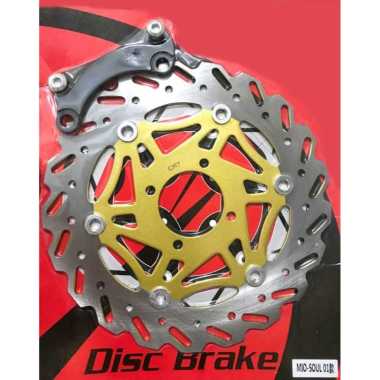 piringan DEPAN MIO SOUL-XEON-MIO SPORTY-MIO SMILE UKURAN 260MM DAYTONA- BULAT- GERIGI DISK CAKRAM BE