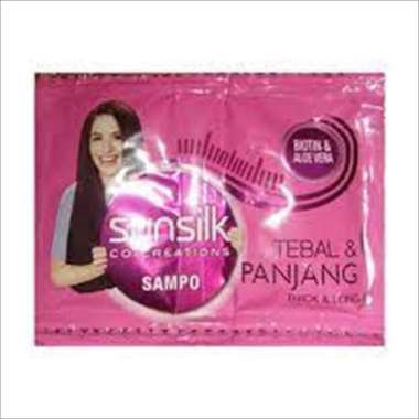 Sunsilk Shampoo Thick & Long 9 Ml 12 Sachet