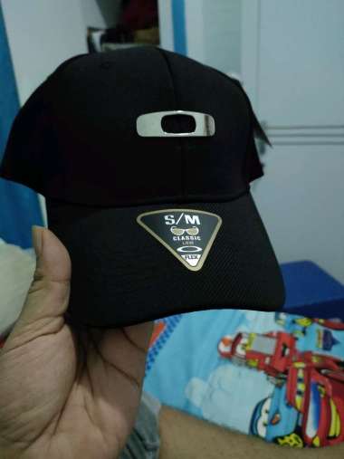 Topi Al Gozali Artis Baseball Cap OakLEY001 Black Bestseller Original Sale