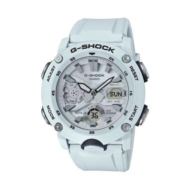CASIO G-Shock Jam Tangan Pria [GA-2000S] Putih-putih
