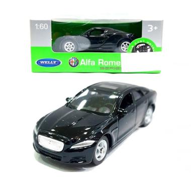 Welly 52337W  Alfa 4C Die Cast -  Black [1:60]