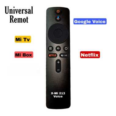 Remote Universal Xiao Mi untuk Mi Tv Mi Box Mi Stick Voice seperti ORI 213