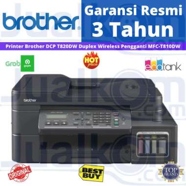 Printer Brother DCP T820DW Duplex Wireless T820 Pengganti MFC-T810DW