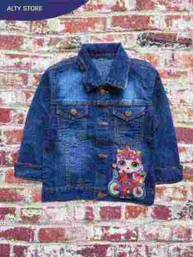 JAKET JEANS ANAK bisa COD / JAKET LED LOL / JAKET LOL ANAK UNISEX / JAKET ANAK LAKI-LAKI / JAKET ANA