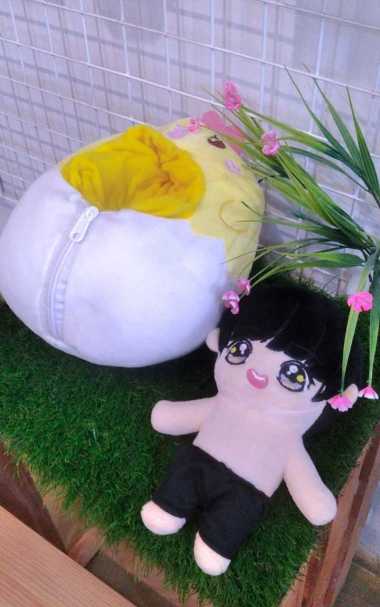 BONEKA KOSTUM EXO AYAM CORGI