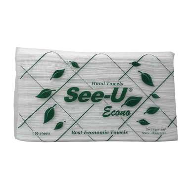 Tissue Hand Towel See-U / Tisu See-U Econo 140 sheets / Tissue See u Hand Towel/ Tissue Dapur 1Ply