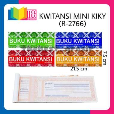 10 PCS KUITANSI MINI KIKY / KWITANSI MINI KIKY (R-2766) R-2766