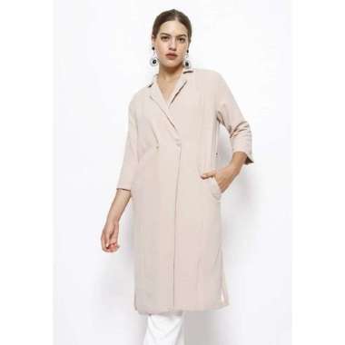 Minimal Classic Long Blazer B HONEY CRÈME L