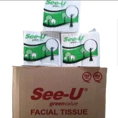 1 Dus See-U Green Value 650gr See-U | Tissue Facial Kiloan Green Value 2ply 650gr