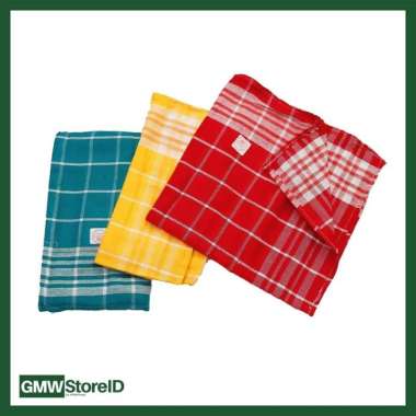 Serbet Kotak-Kotak Tebal Merk Rahayu 51x51cm Ecer Warna Random W368