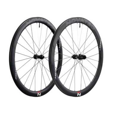 WHEELSET CARBON 700C NOVATEC R4 DISCBRAKE 45MM TUBELESS READY