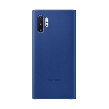 Samsung Leather Cover Casing for Samsung Galaxy Note 10 Plus /Note 10+ Blue