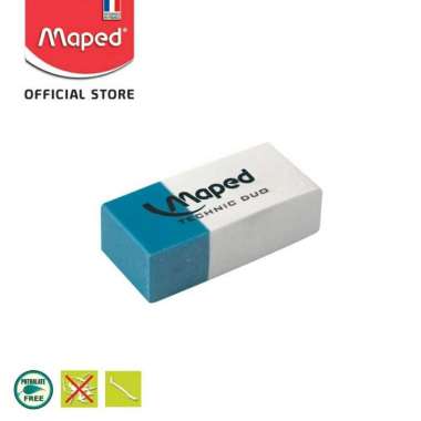 MAPED TECHNIC DUO ERASER PENGHAPUS PEN HAPUSAN PENSIL