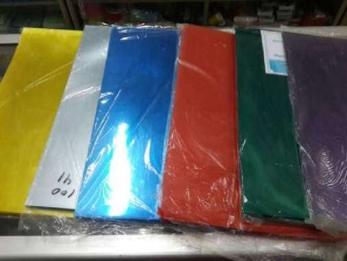 PLASTIK JILID KERTAS BENING JILID Hijau